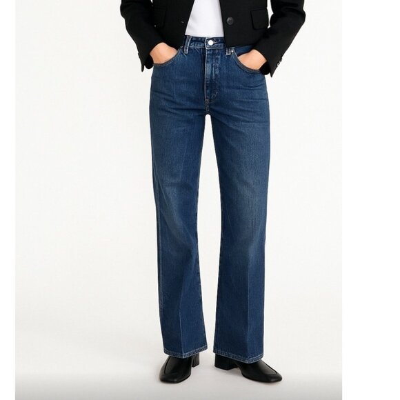 70s 7 long Viceroy jeans, deadstock, high waisted, high rise Size 32 L - Picture 1 of 12